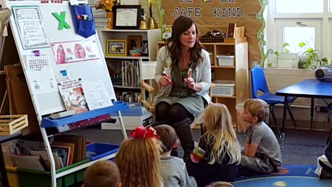 Teaching a Letter and with its Sounds