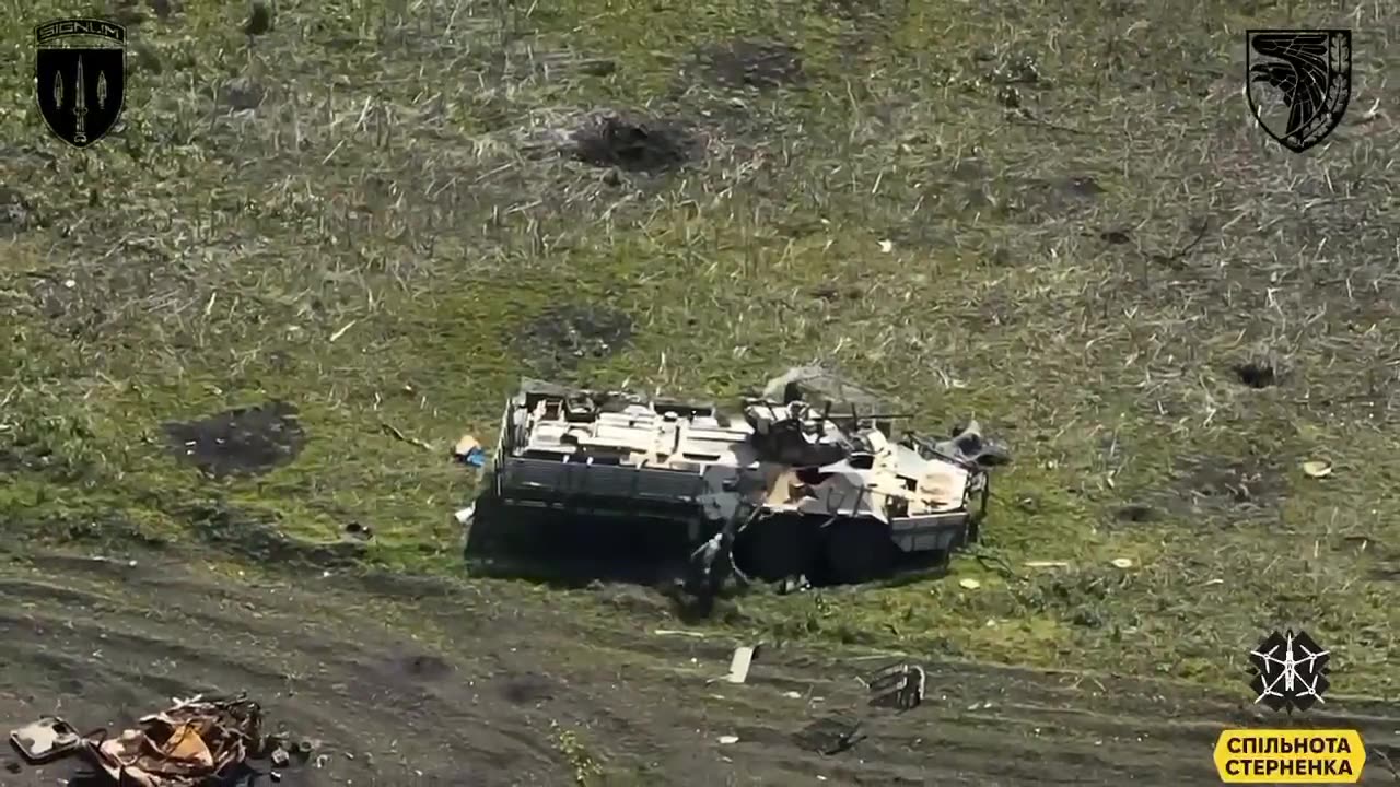 African volunteer in the Russian army fighting against a Ukrainian drone