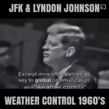 JFK Speaks On Weather Control