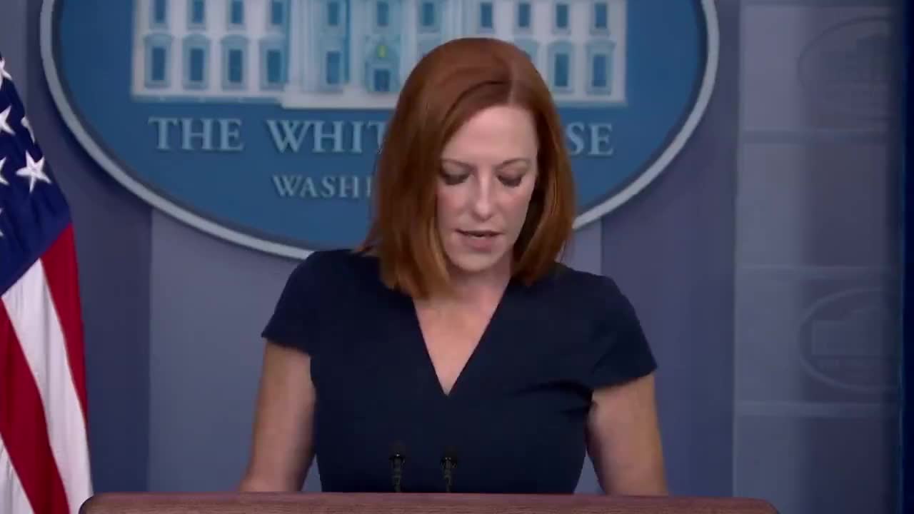 Psaki says the evacuation “depends on continued coordination with the Taliban.”