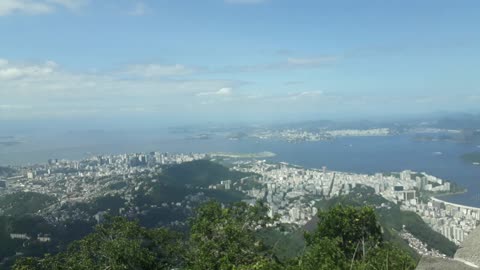 Brasil, vista desde el Cristo redentor