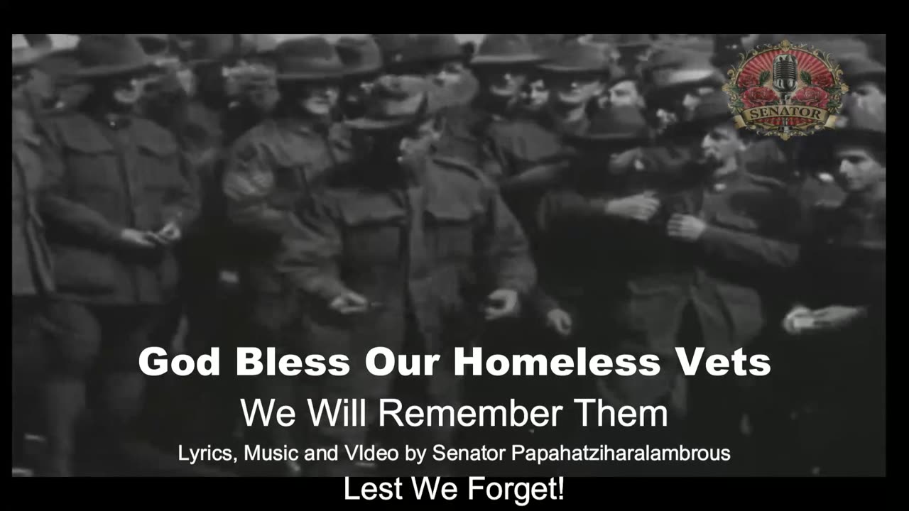 God Bless Our Homeless Vets. G'day Patriots. Join me in two minutes silence at 11am. Lest We Forget!