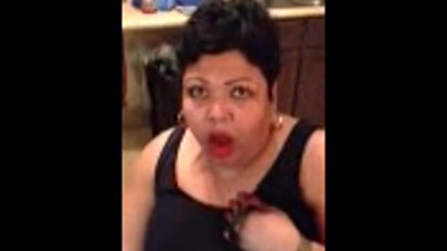 Woman Makes Funny Face While Getting A Tattoo