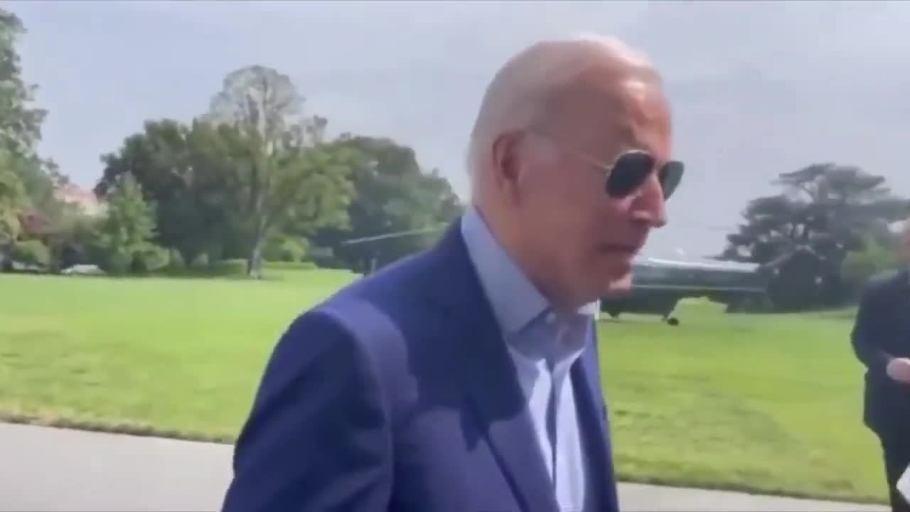 It sounds like if Joe Biden just said: "My butt's been wiped"