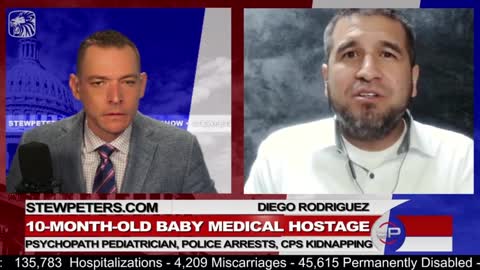 Stew Peters Show: Breaking: 10 Month Old Medically Kidnapped by CPS