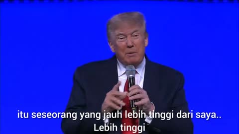 Trump : Negara Kita Memiliki Juruselamat