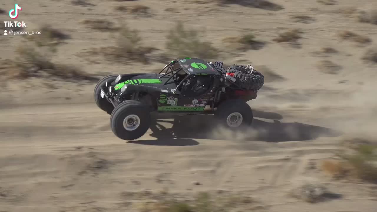 Rock Bouncer on ORI Struts in The Desert