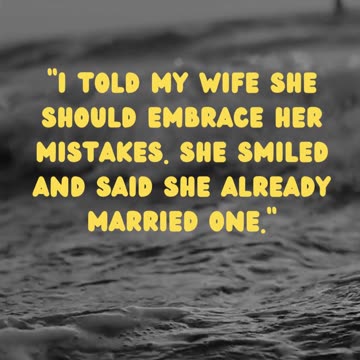 Marriage Mishaps: Embracing Mistakes with a Smile (Funny Moment!)