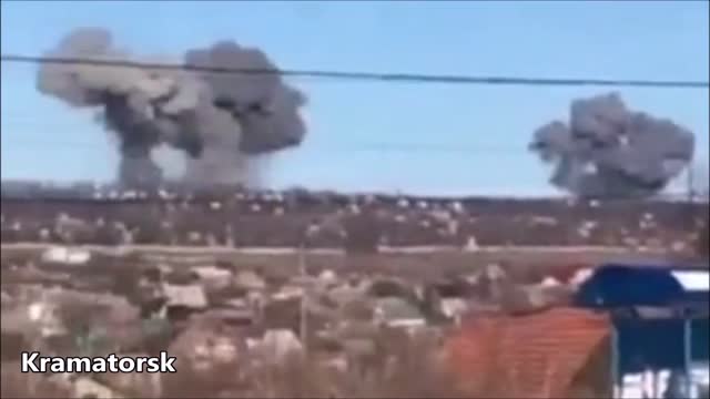 3 MISSILES STRIKES DESTROY AIRFIELD IN KRAMATORSK, UKRAINE!