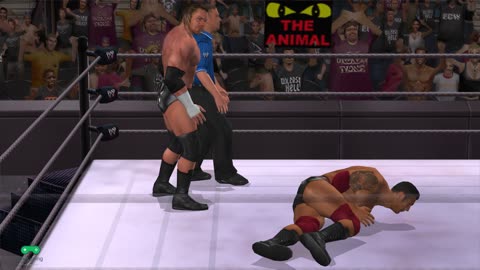 BATISTA VS TRIPLE H SVR 2006 GAMEPLAY