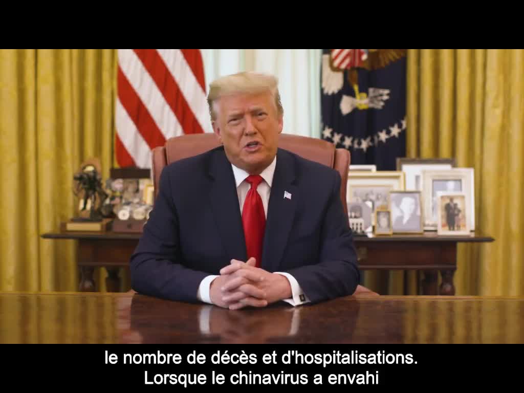 Trump : La FDA autorise le premier vaccin contre le Covid-19 (remix) (VOST)