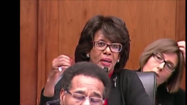 Maxine Waters sings...(SATIRE)