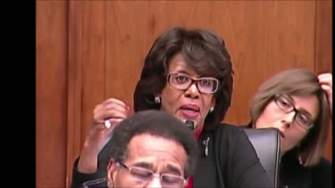 Maxine Waters sings...(SATIRE)