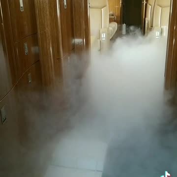 Smoking up the cabin