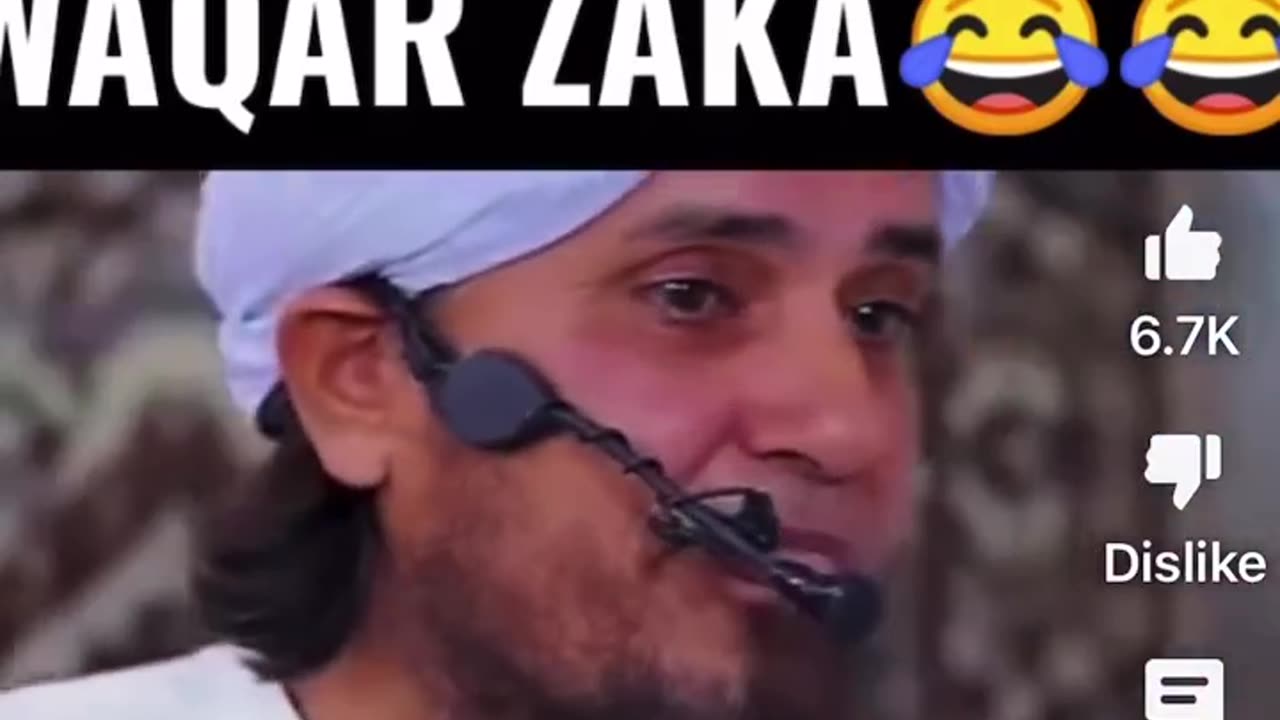 Mufti Tariq Masood nay waqar zaka key baray may kuch bataya