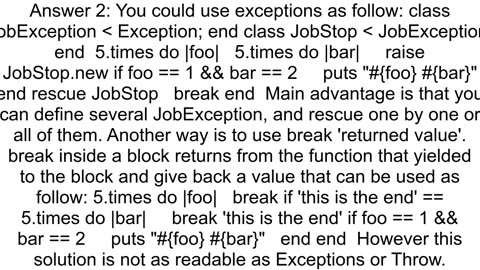 Break out a loop from within a yielded block inside the loop