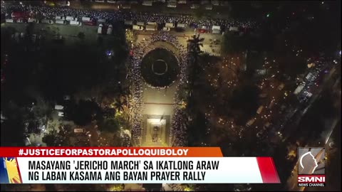 'Jericho March' at Prayer rally laban sa mapang-aping gobyerno