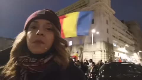 Protestul cetatenilor in Bucuresti; partea 3