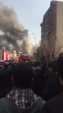 Tehran fire Plasco building collapses, 30 feared dead - Part 5