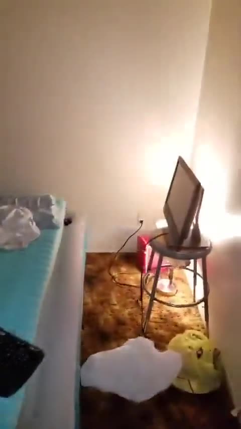 Guy shows us his incredibly sketchy apartment