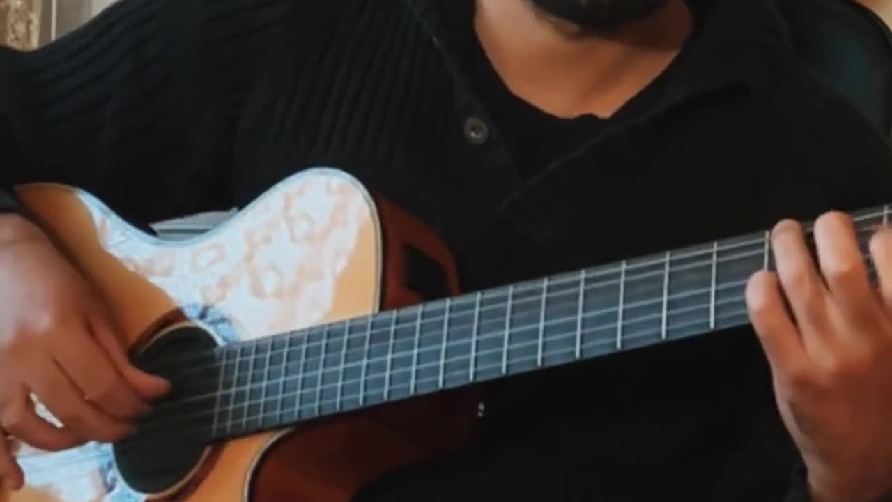 Practice with index and middle finger