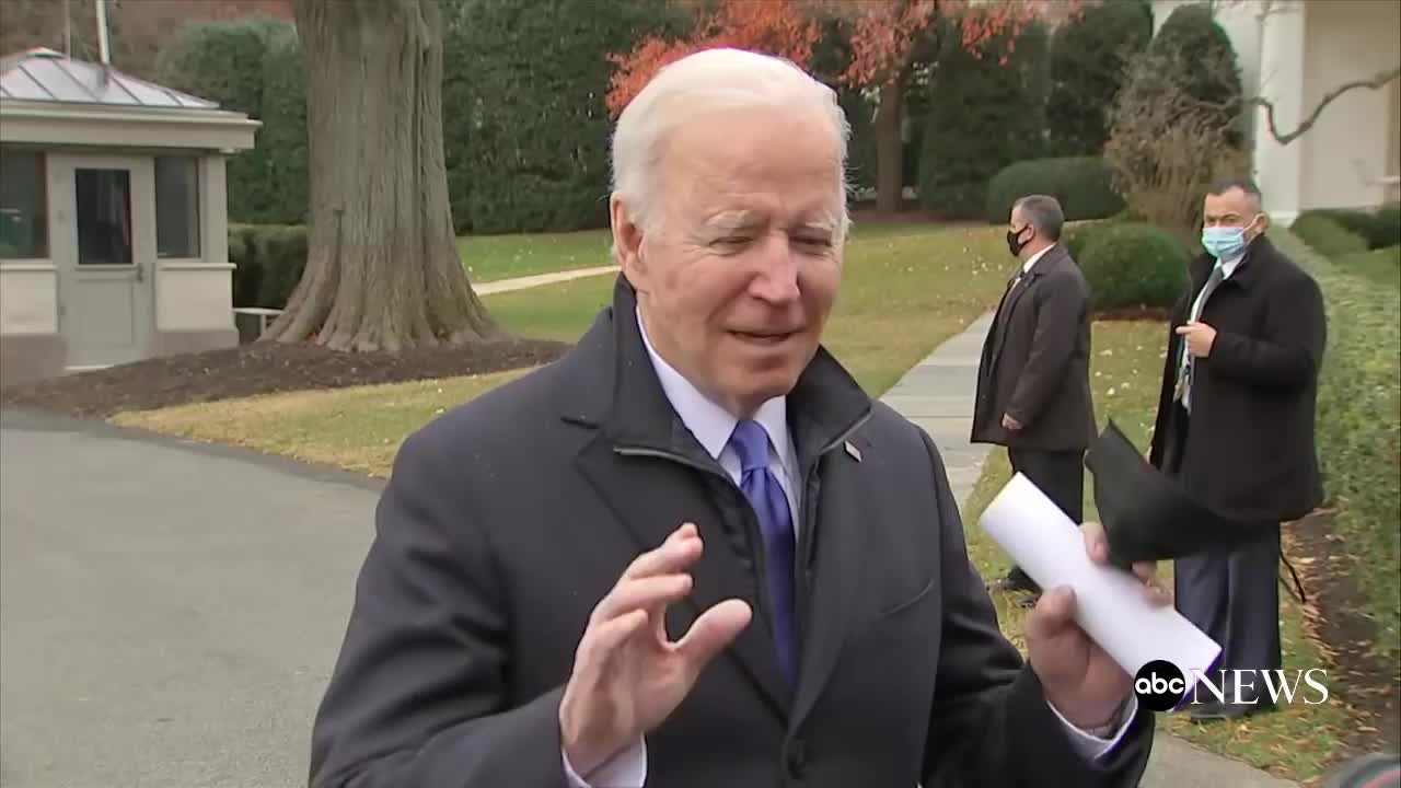 Biden warns of 'severe consequences' if Putin moves on Ukraine.