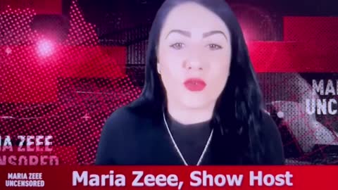 Maria Zeee Uncensored is on fire - we do not fear you deep state