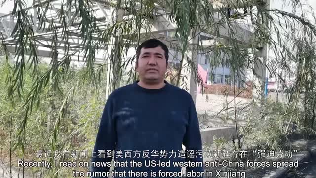 Xinjiang has no forced labor at all.