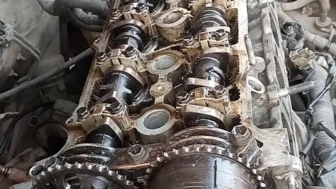 Coupling of car engine.