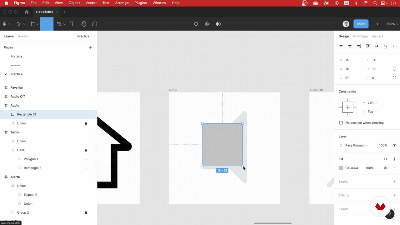 CURSO FIGMA BASICS-Práctica-crear iconos sencillos