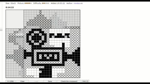 Nonograms - Movie Camera