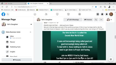 Invitation to join me weekly
