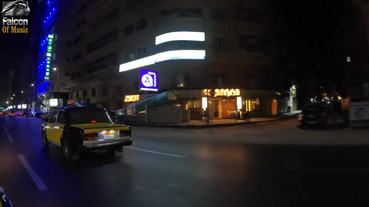 The beauty of Alexandria at night
