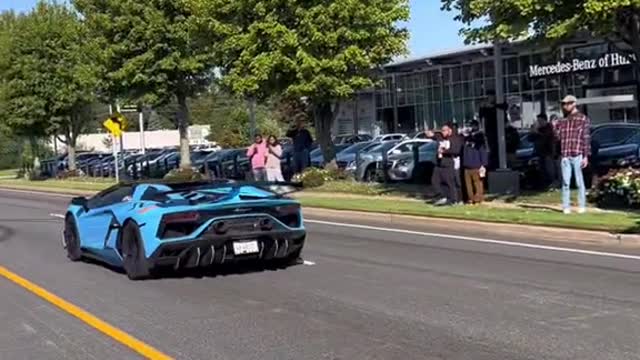 Something you should never do at a car show