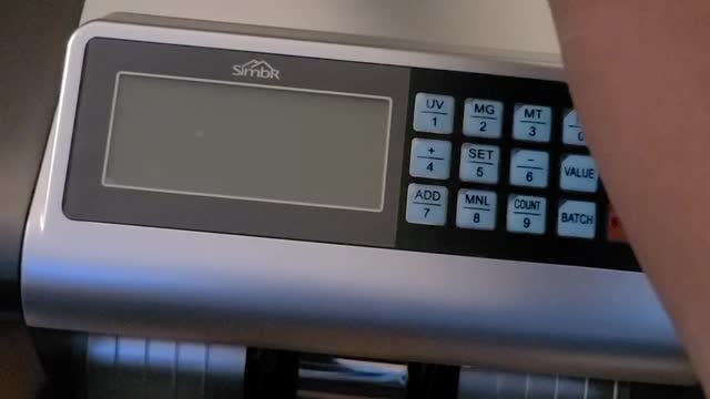 SimBr or Fledex money counter