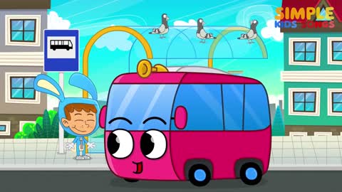 Baby song, The Wheels on the Bus Cartoon Nursery Rhymesاغاني اطفال انجليزي