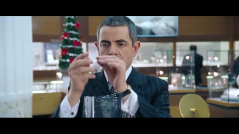 Rowan Atkinson as Rufus, Gift Wrapping Scene, Love Actually)