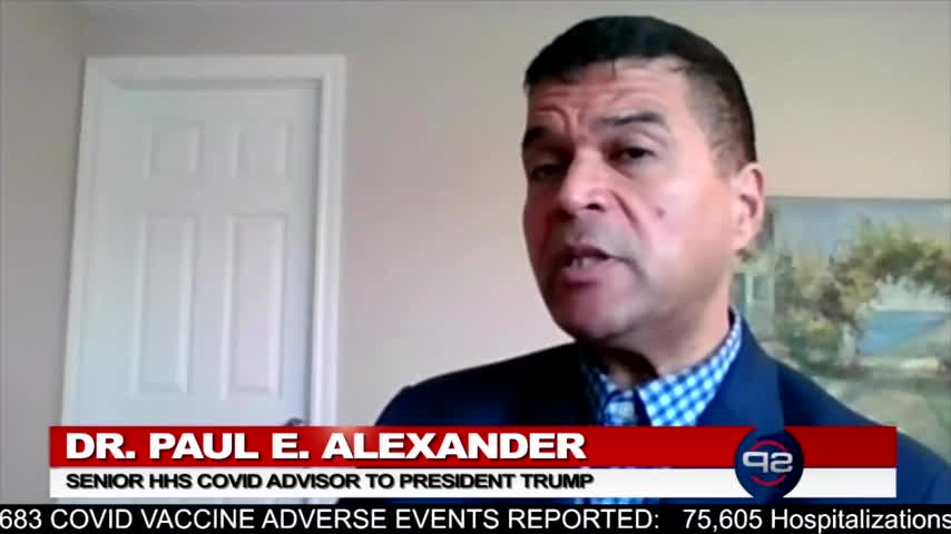 HHS Senior COVID Advisor Makes Vaxx Plea to President Trump who has been misled abt vaxx