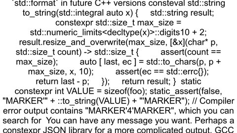 Retrieving from gccclang a value known at compilation time