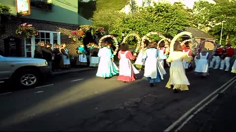 Midsummer Morris Dancing at the Snowdrop Inn, Lewes