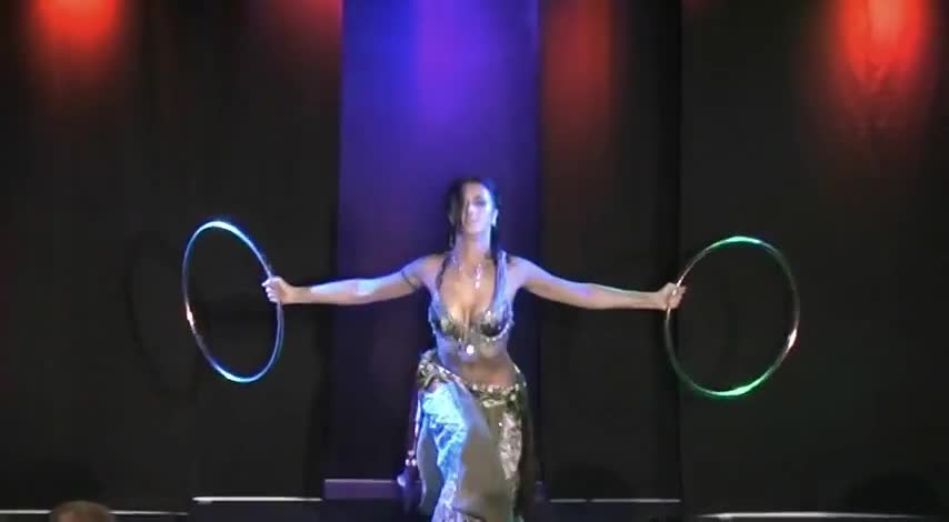 Hot Belly dance moves with Ring, Belly dancer