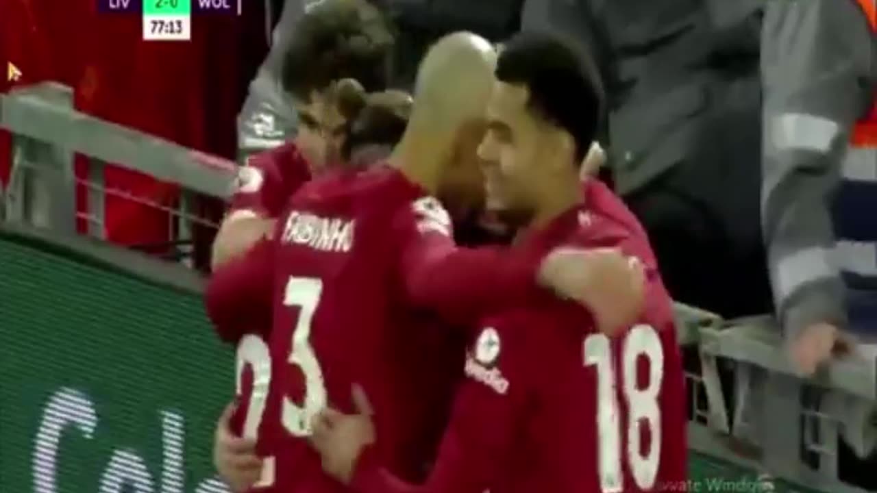 Liverpool vs Wolves Highlights