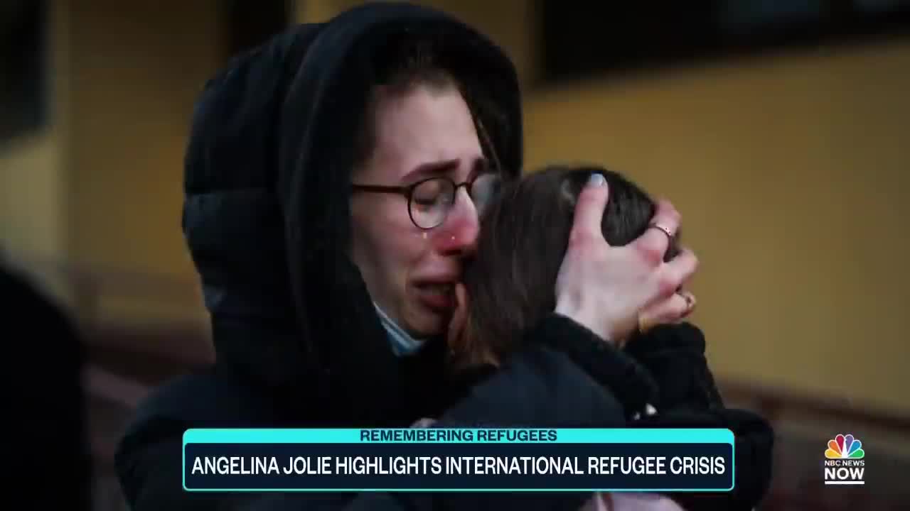 Angelina Jolie Highlights International Refugee Crisis