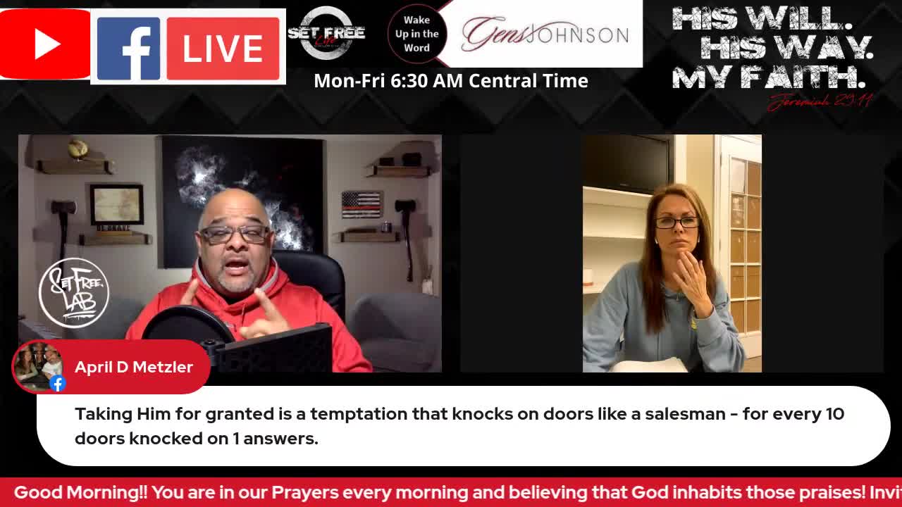 E 173 Wake Up In The Word with Paul Ybarra and Gens Johnson