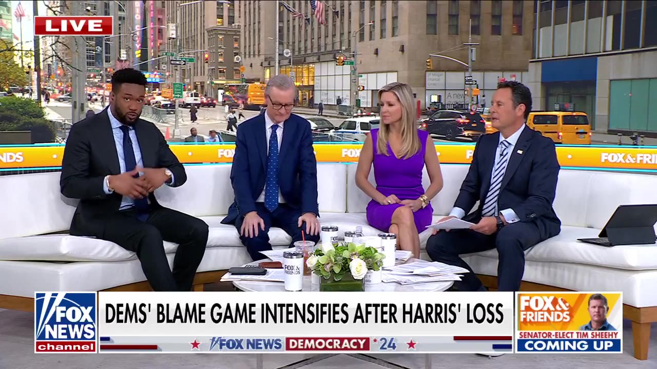 Peter Doocy: Angry Democrats pointing fingers for Harris' loss