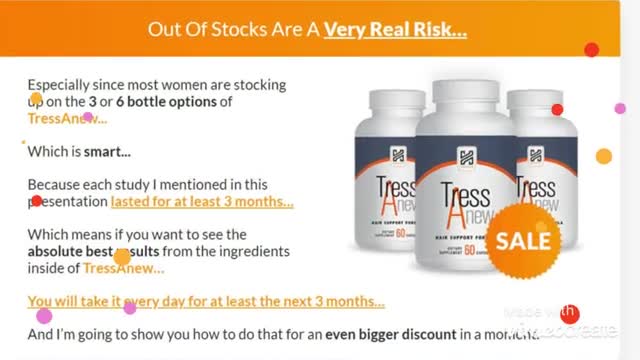 Tress Anew The Truth Is, Millions Of Women Are Devastated By Visible, Degrading Hair Loss Every Year