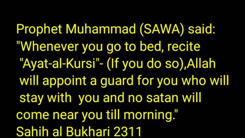 Daily Hadith the sleeping