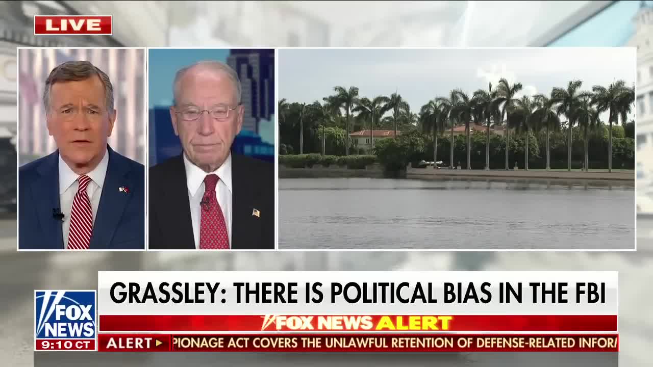 Chuck Grassley on Trump raid: There is ‘political bias’ within the FBI