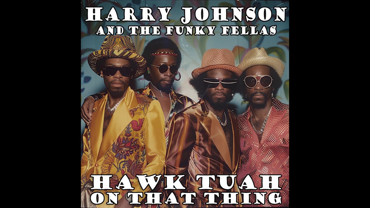 Harry Johnson and the Funky Fellas : Hawk Tuah On That Thing - Rare 70s Funk Song