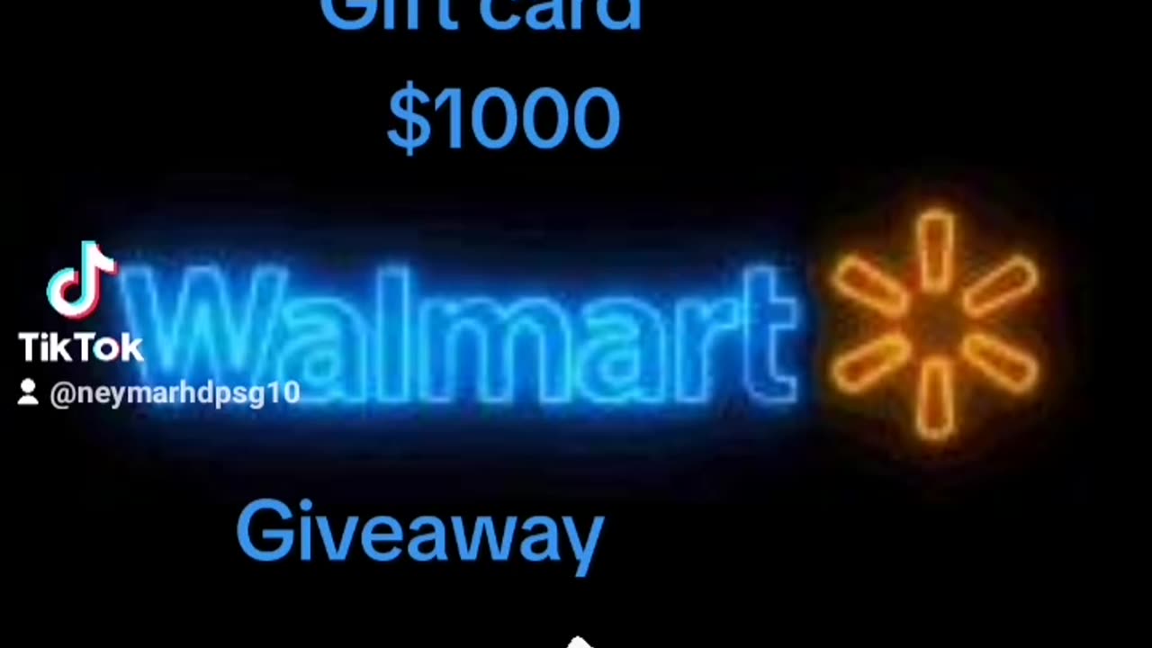 Gift card Walmart